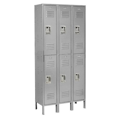 Global Industrial 36 in W, 18 D, 78 in H, Gray 254128GY